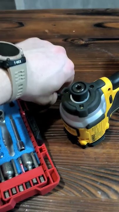 DeWalt dcf850, доработка патрона Импакта / Винтоверта для китайского ...