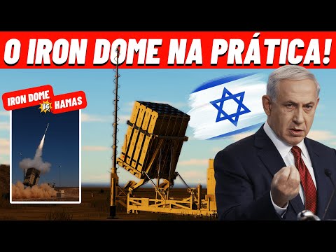 SIMULAÇÃO: Veja como o IRON DOME realmente funciona (Israel x Hamas)