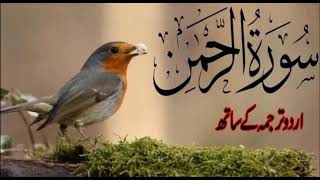 SURAH REHMAN FULL URDU TRANSLATION || surah rehman urdu tarjmy ky sath #surahrehman #viral #video