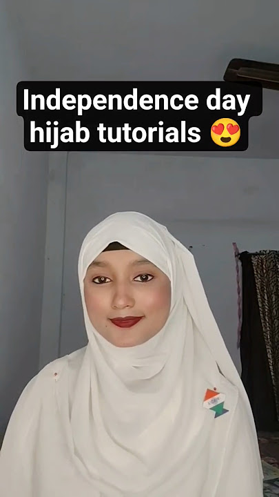 Hijab tutorials for school and college waring students 😍🧡🤍💚#shorts#hijab  #college#independenceday