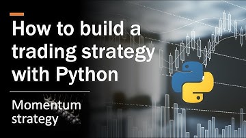 How to build a trading strategy [Momentum] with Python?