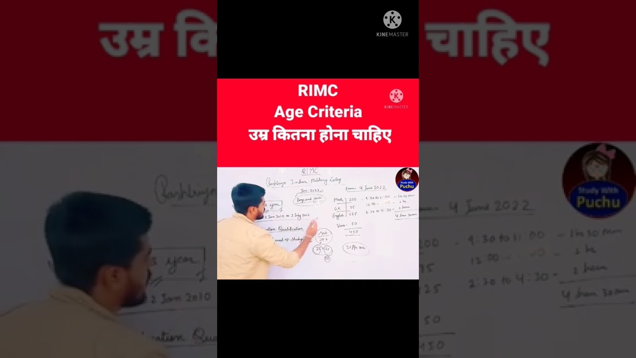 Age Criteria for RIMC | 