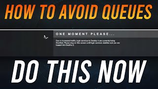 Destiny 2 How to Avoid Season Of The Deep Queue (Load in immediately) Fast & Easy