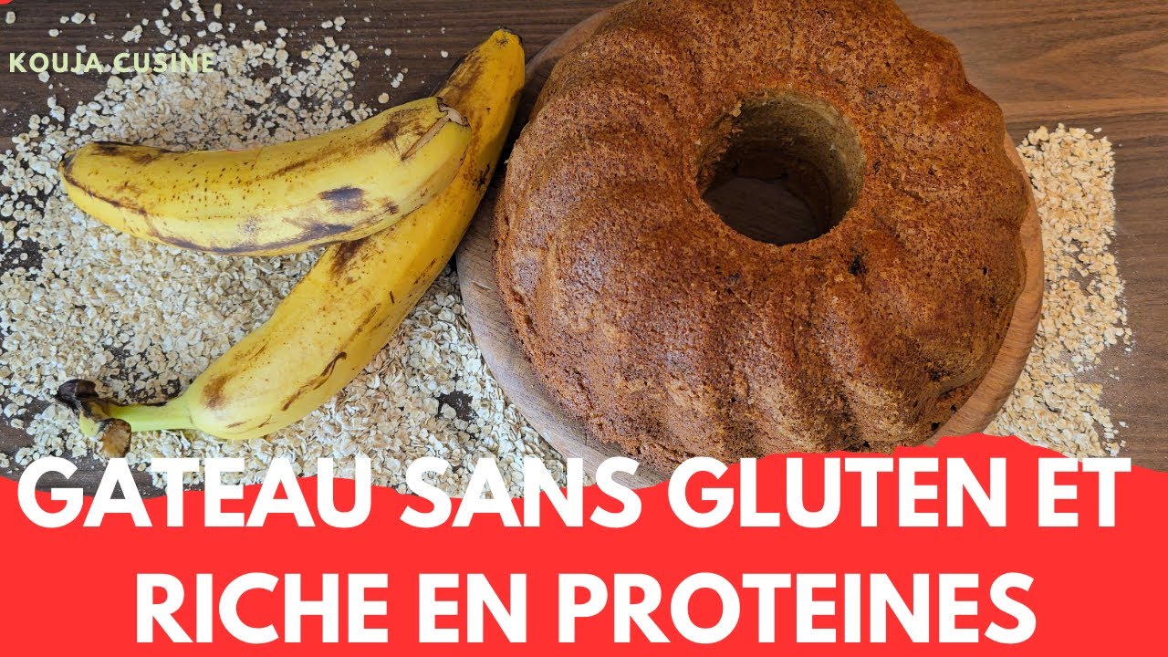 🛑 SANS GLUTEN NI SUCRE GATEAU RICHE EN PROTEINES