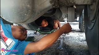 Tutorial Proses Bongkar Pasang Karet Dingdong Truck Hino 500