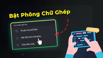 Bật Phông Chữ Ghép | Hướng dẫn sử dụng F8 Pro