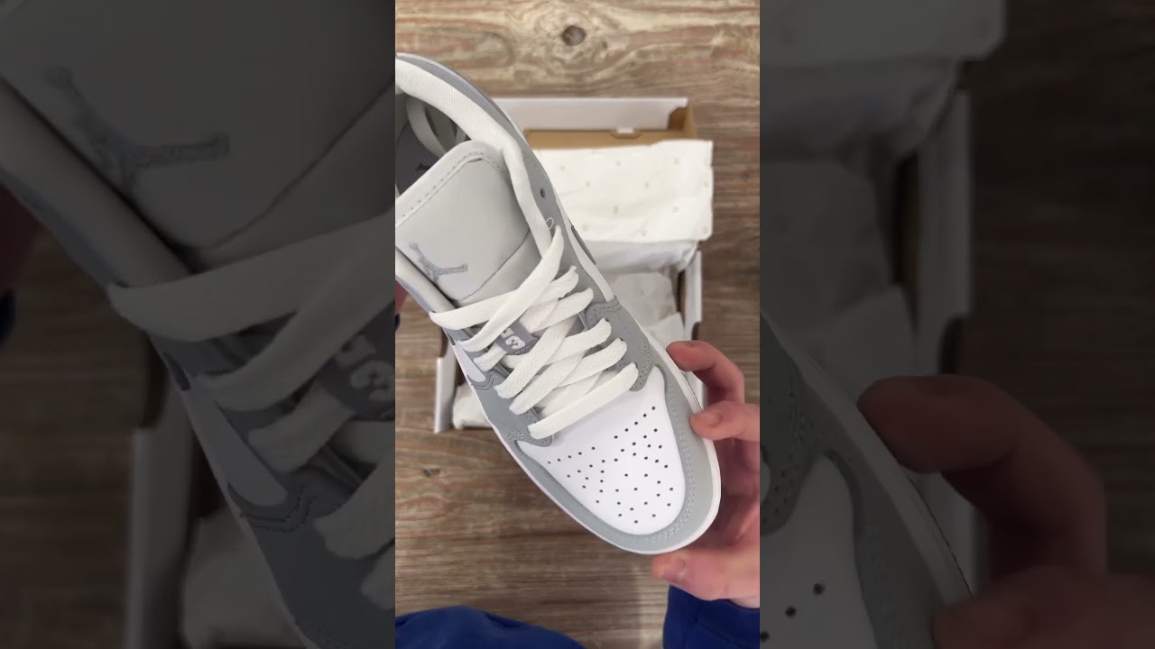 The Game Changer - Jordan 1 Low Wolf Grey #nike #jordans #jordan1 #womensfashion #streetstyle