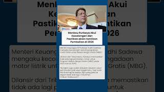 Polemik Motor MBG, Purbaya Akui Kecolongan Miskom dan Pastikan akan Hentikan Pembelian di 2026