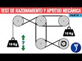 Supera los ✅ TEST DE APTITUD MECÁNICA. Con soluciones razonadas. (Parte 1) 40 preguntas