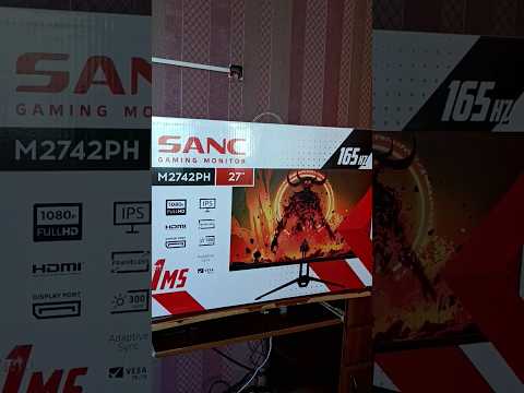 БЮДЖЕТНЫЙ ИГРОВОЙ МОНИТОР SANC 2742PH #обзор #техника #монитор #sanc #пк