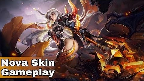 Heroes Evolved nova Skin [Freya] Gameplay
