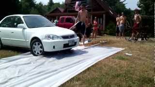 Car Slip and Slide Fail