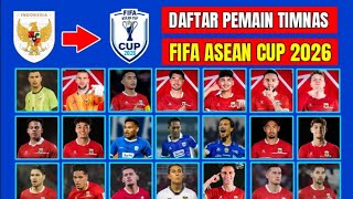 OFFICIAL‼️INDONESIA NATIONAL TEAM PLAYER LIST FOR THE 2026 FIFA ASEAN CUP | LATEST DESCENDANT PLA...