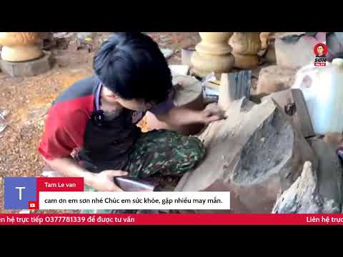 Video Tham quan xưởng tiện lục binh, đôn bao la | Sơn Sập Gỗ - youtube
