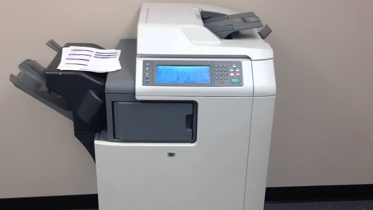 HP4730 Testing - YouTube