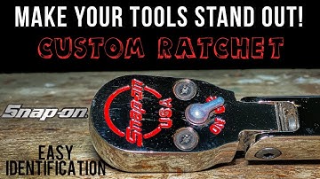 How To Customize Your Tools And Make Them Look Even Cooler! Personalize Them To Your Liking!