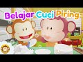 Kartun Anak 🍽️ Belajar Nyuci Piring 🧽🍽️ Kompilasi Lagu Anak Indonesia Balita #kartunanak #kartunlucu