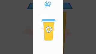 Recycle bin After Effects Animation #short #after effects #short animation #animation