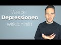 Depressionen: Was wirklich hilft! (Ursache + Hilfe bei Depression)