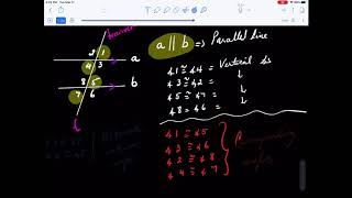 Pre-Algebra: Chapter 9-2: Angle Relationships and Parallel Lines