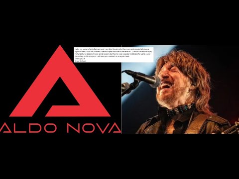 Aldo Nova, best known for his hit song “Fantasy” suffers cervical spine fracture