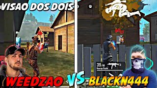 BLACKN444 QUASE FEZ WEEDZÃO CHORAR NESSE 4X4 APOSTADO - BREK444 VS WEEDZÃO - FREE FIRE