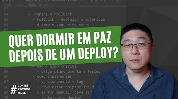 2 pontos ESSENCIAIS para fazer ROLLBACK de um deploy em produção SEM SOFRIMENTO