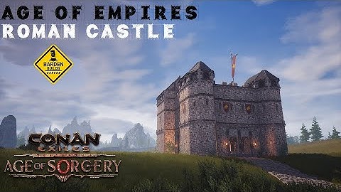 Conan Exiles: Roman Castle (Speed Build/ No Mods)