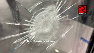 Riot Glass® Light Ballistic Test | Bullet Resistance for Buildings @RiotGlass
