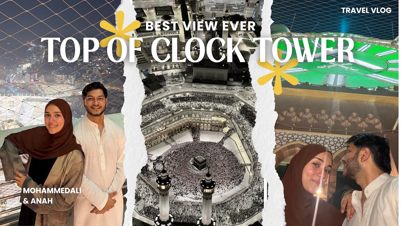 *Surprised her with the highest view of Kaaba*