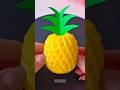Diy paper Look Pineapple 🍍 craft #diy #papercraft #origami #short #trend #shorts #heenacraft_and_art