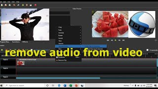openshot.how to separate audio from video | remove audio to video | split audio to video |