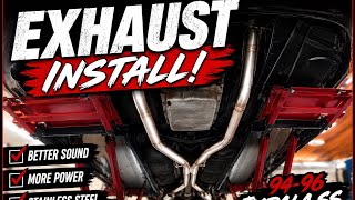 Ls Swapped 95 Impala SS get New Exhaust and Tires! *Giveaway Winner ANNOUNCED*