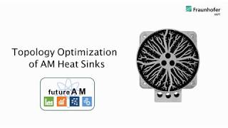 Topology Optimization of 3D Printed Heat Sinks