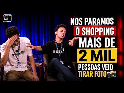 NOS PARAMOS O SHOPPING MAIS DE 2 MIL PESSOAS VEIO TIRAR FOTO ! #cortesgeraldoluistv