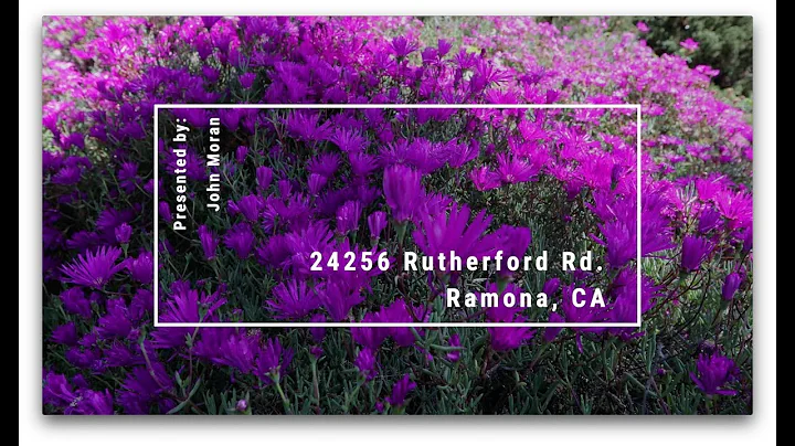 John Moran | 24256 Rutherford Rd. Ramona, CA
