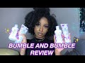 BUMBLE AND BUMBLE CURL WASH N GO AND REVIEW ON TYPE 4 HAIR|Bri Bbyy