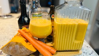 Carrot and pumpkin punch Jamaican style