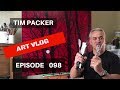 Painting With a Palette Knives - Tim Packer Art Vlog 096