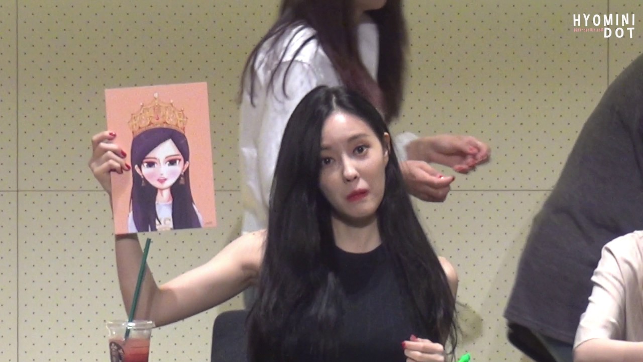 170625 패럼타워 팬싸인회 효민 직캠