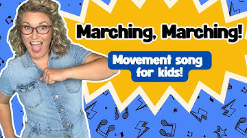 Marcheren, marcheren | Actielied voor kinderen | Bewegingslied voor kleuters en kleuters