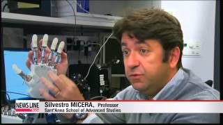 Bionic hand gives amputee a sense of touch