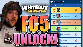 Unlocking FC5 [speedup-spending spree in SvS Prep] Whiteout Survival