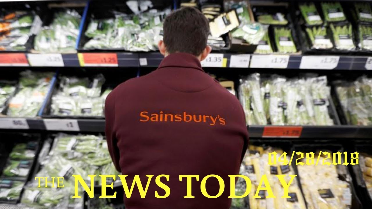 Sainsbury's, Walmart's Asda To Create UK Supermarket Powerhouse | News Today | 04/28/2018 | Don...