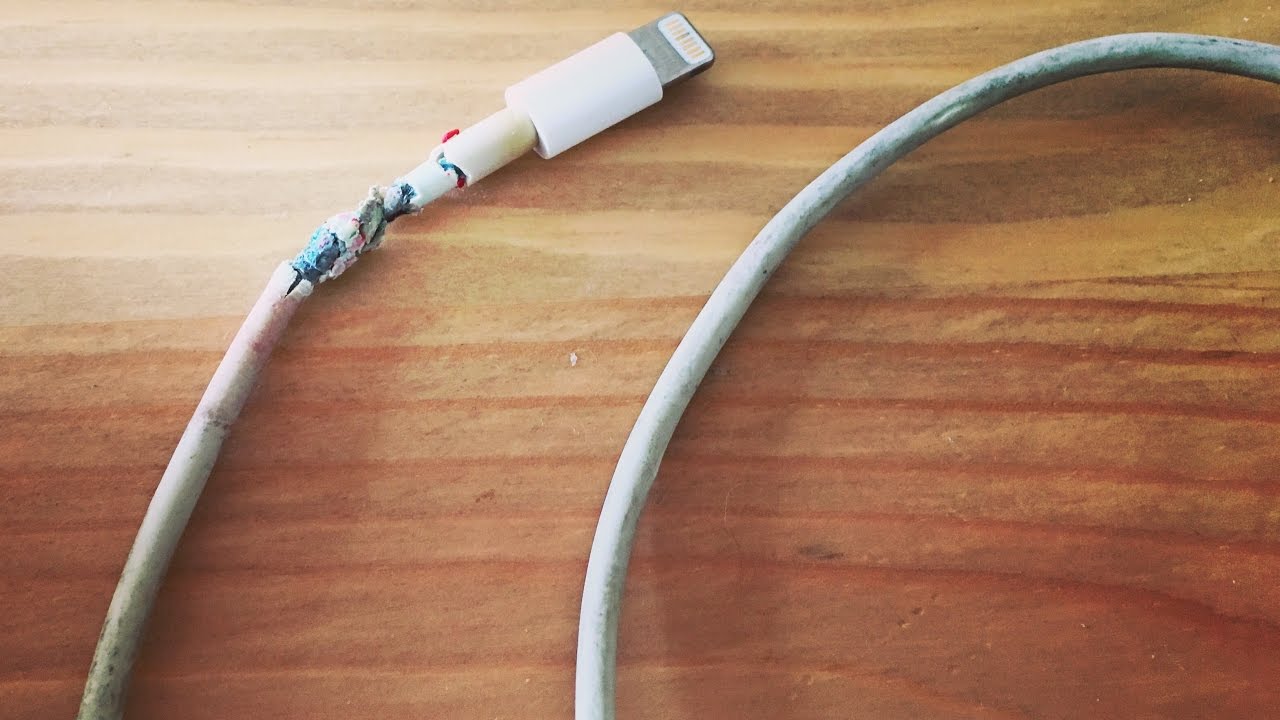 How to fix iPhone charger cable