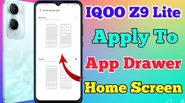 IQOO Z9 Lite 5g App Drawer Setting Kaise On Kare // How To App Drawer Setting On IQOO Z9 Lite 5g