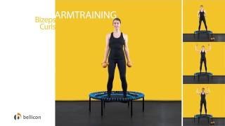 4 in 4: Armtraining mit dem bellicon® Minitrampolin | bellicon Deutschland screenshot 5