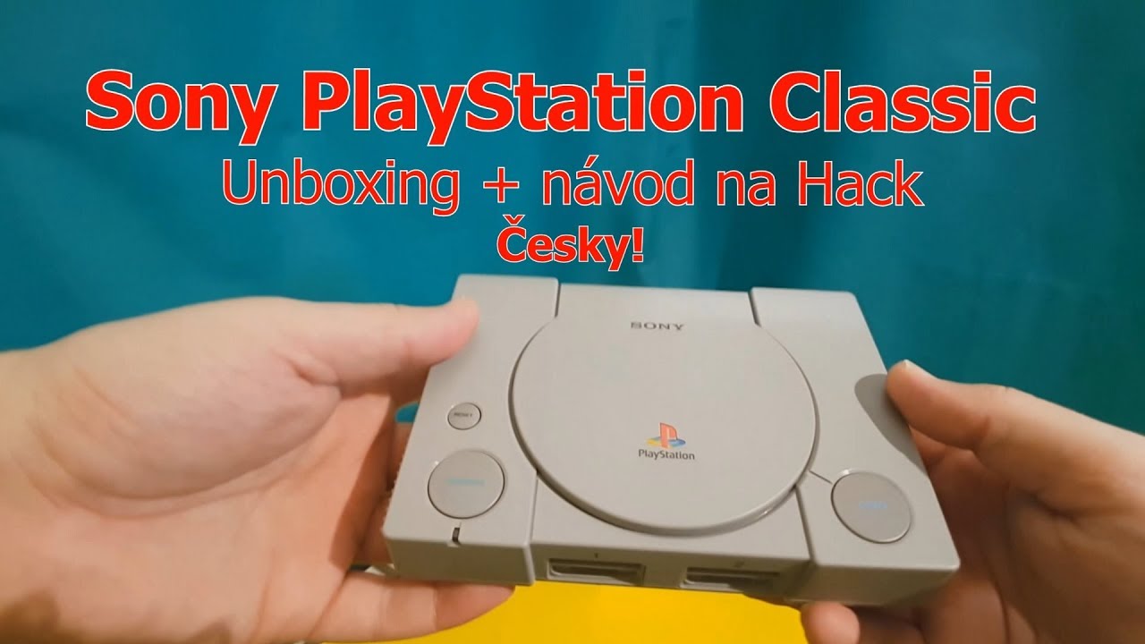 Sony PlayStation Classic | Unboxing + Návod na Hack + Recenze - Česky!  | CZ 1440p