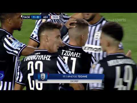ΠΑΟΚ-ΑΕΛ: 1-0 (GOALS)