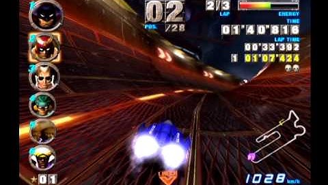 F-Zero GX (Gamecube, 2003) Lightning: Half Pipe